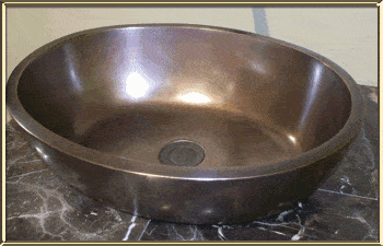 Elite Bath Bathroom Sinks Bronze - Colonial SOV18 Bronze Bathroom Vessel Sink - 9 Finishes